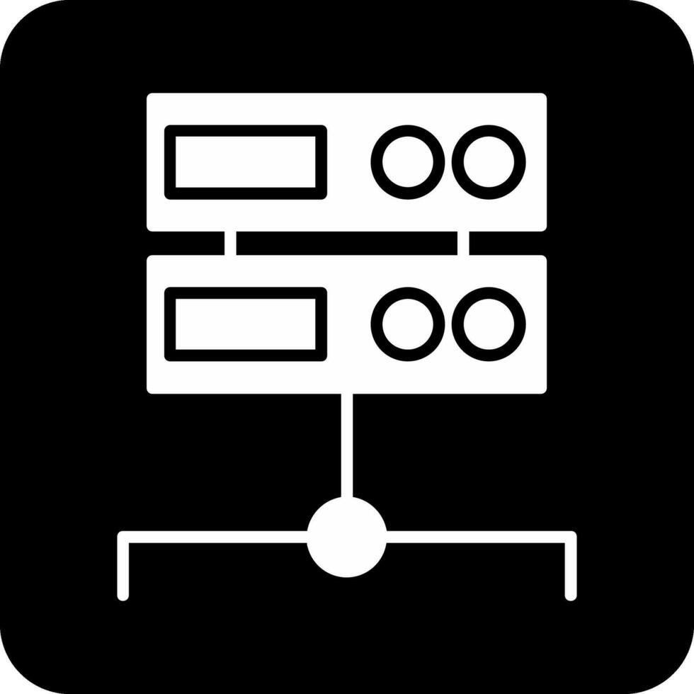 data Centrum vektor ikon