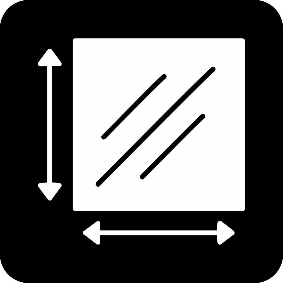 dimensionera vektor ikon