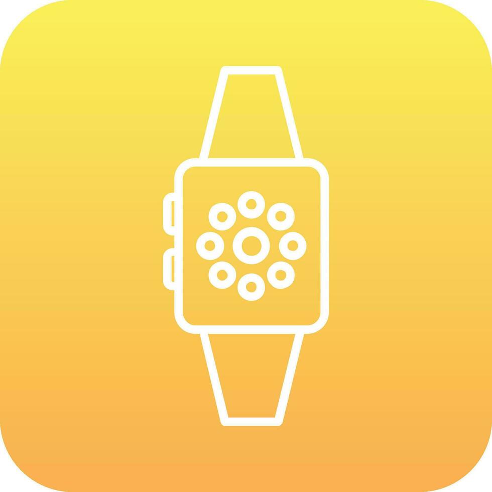 Smartwatch-Vektorsymbol vektor