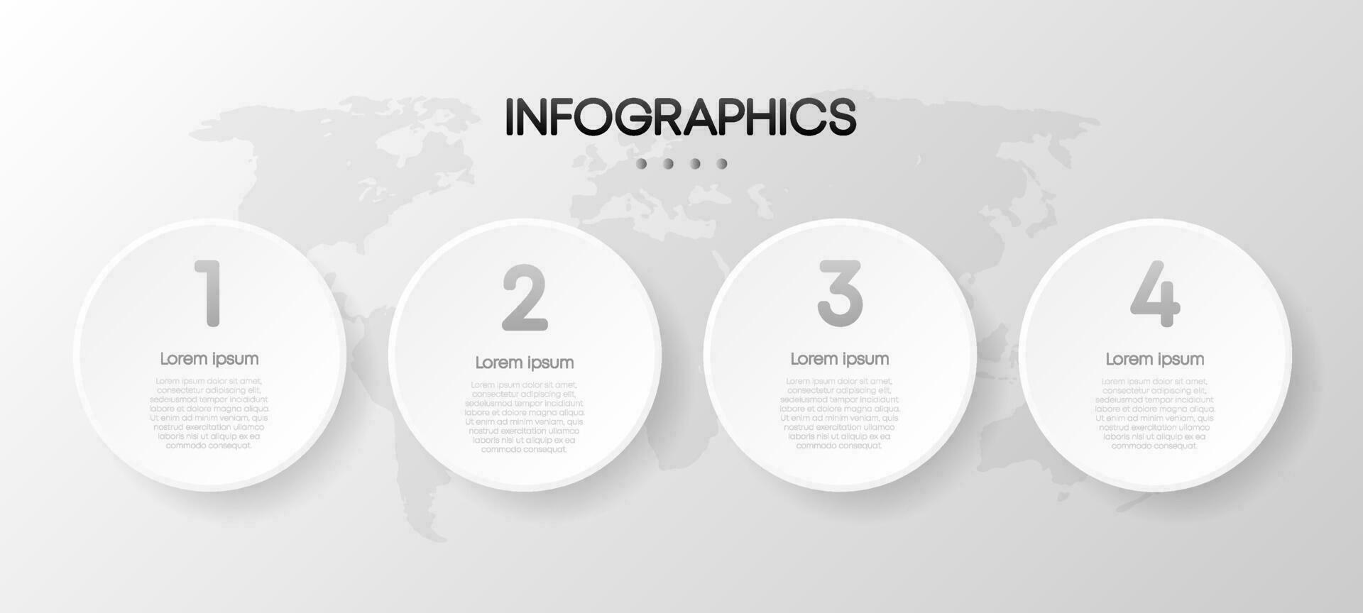 företag infografik, data visualisering. fyrkant ram. enkel infographic design mall. vektor illustration.