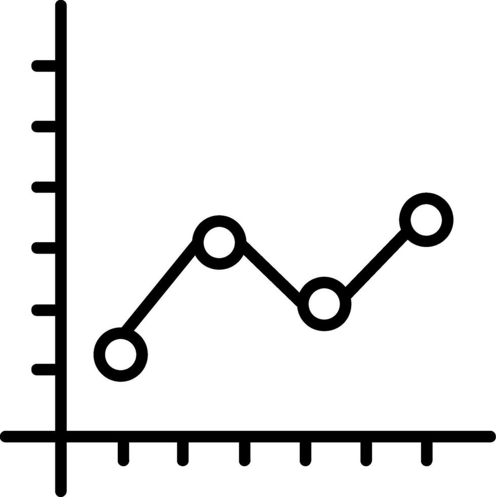 Diagrammvektorsymbol vektor