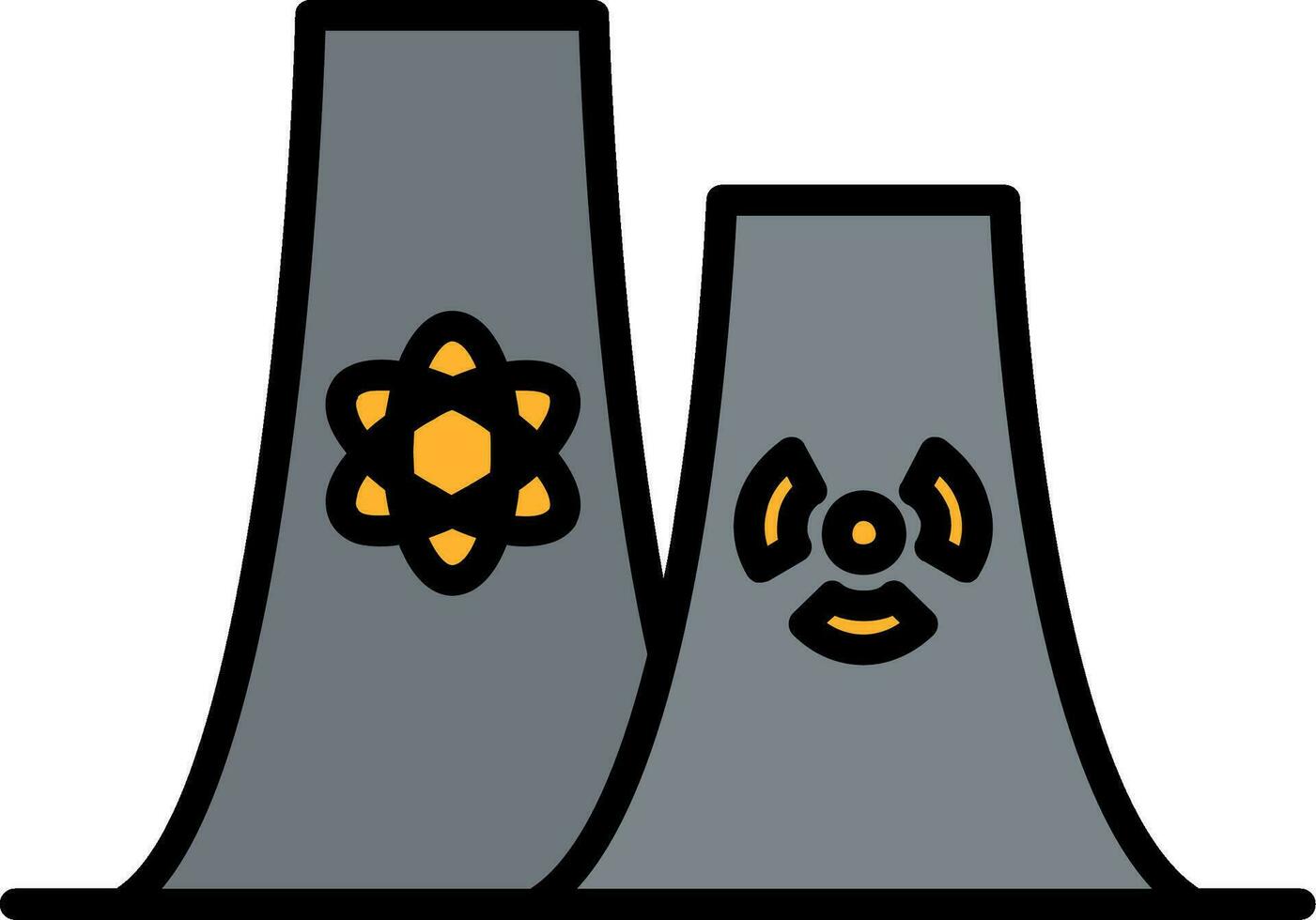 nuklear Vektor Symbol