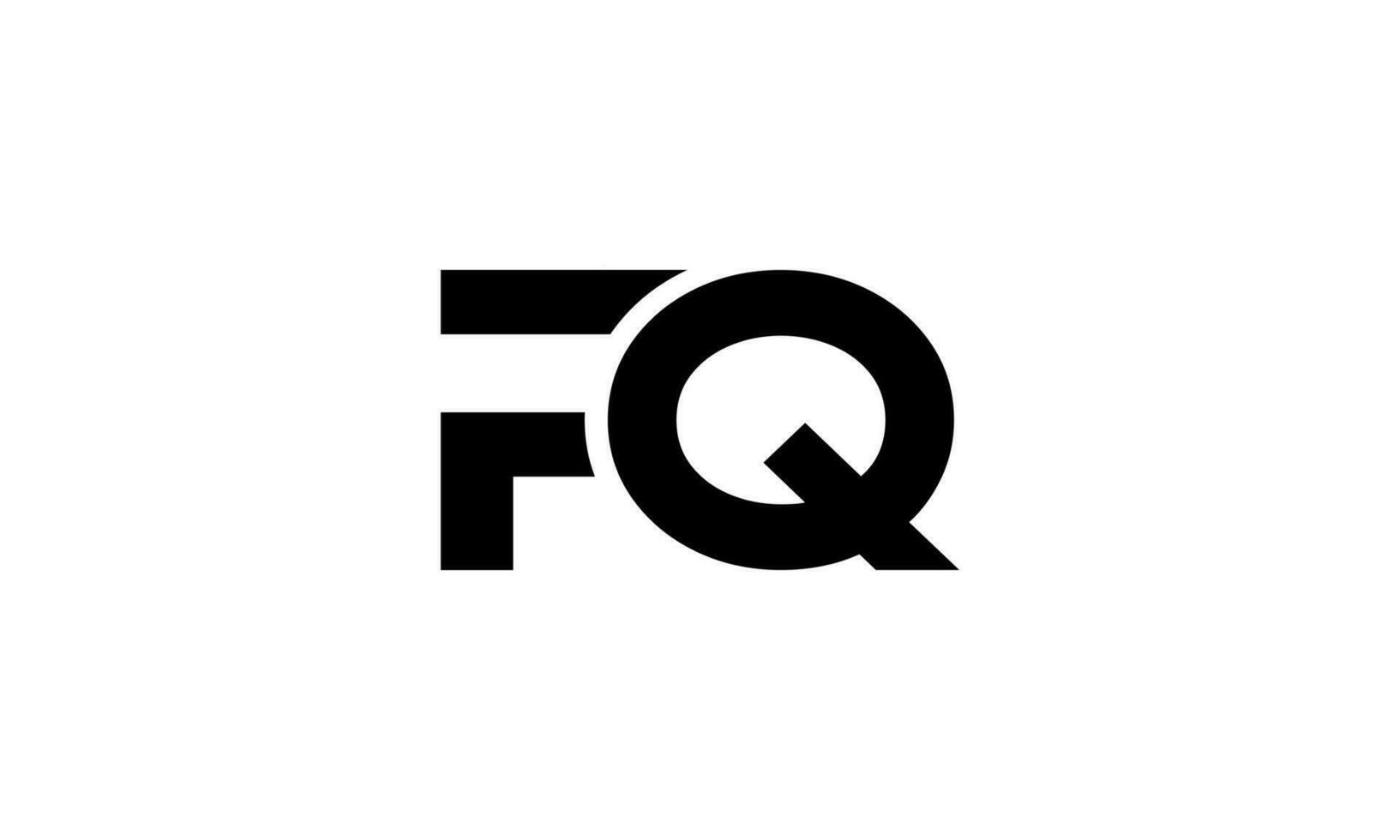 Brief fq Logo Profi Vektor Datei Profi Vektor