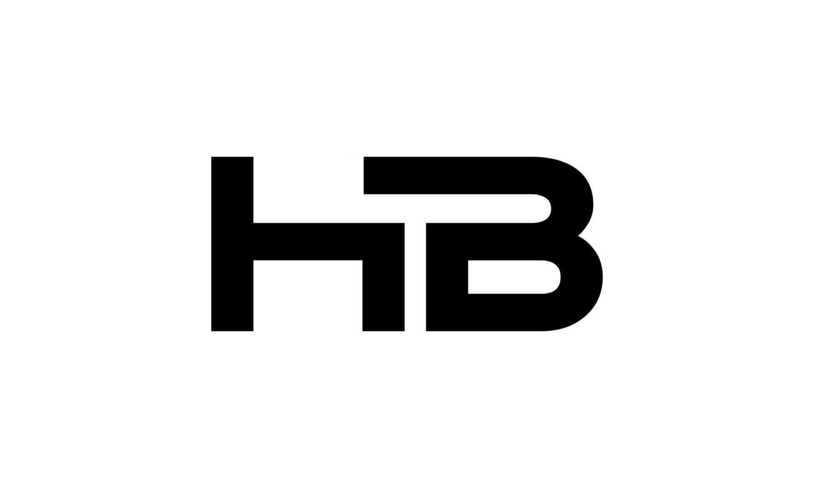 brev hb logotyp proffs vektor fil proffs vektor