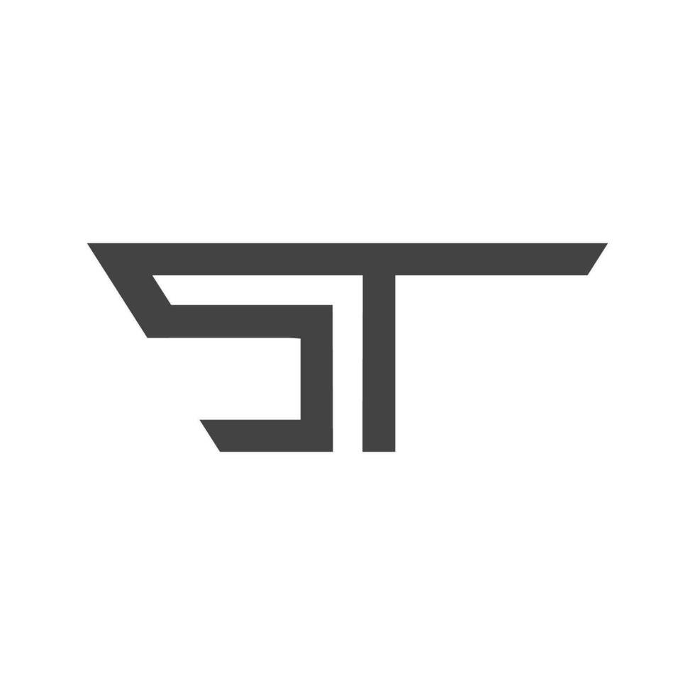 Initiale ts Brief Logo Vektor Vorlage Design. kreativ abstrakt Brief st Logo Design. verknüpft Brief st Logo Design.