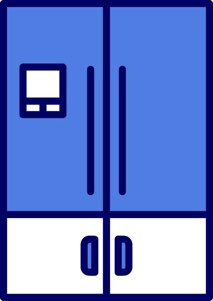 kylskåp vektor ikon