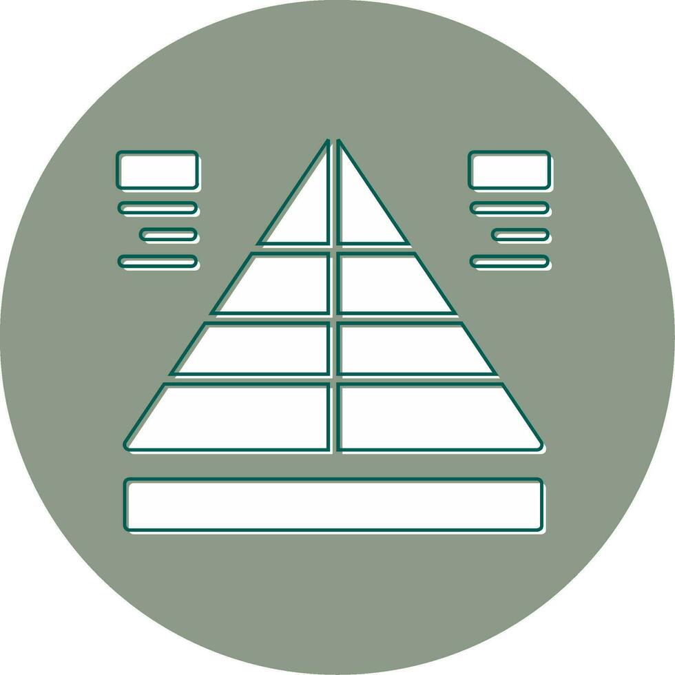 Pyramide Vektor Symbol