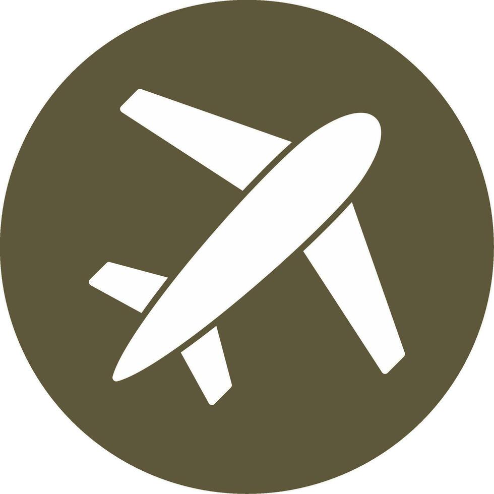 Flugzeug-Vektor-Symbol vektor