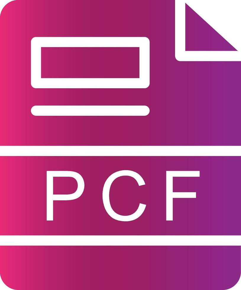 pcf kreativ Symbol Design vektor