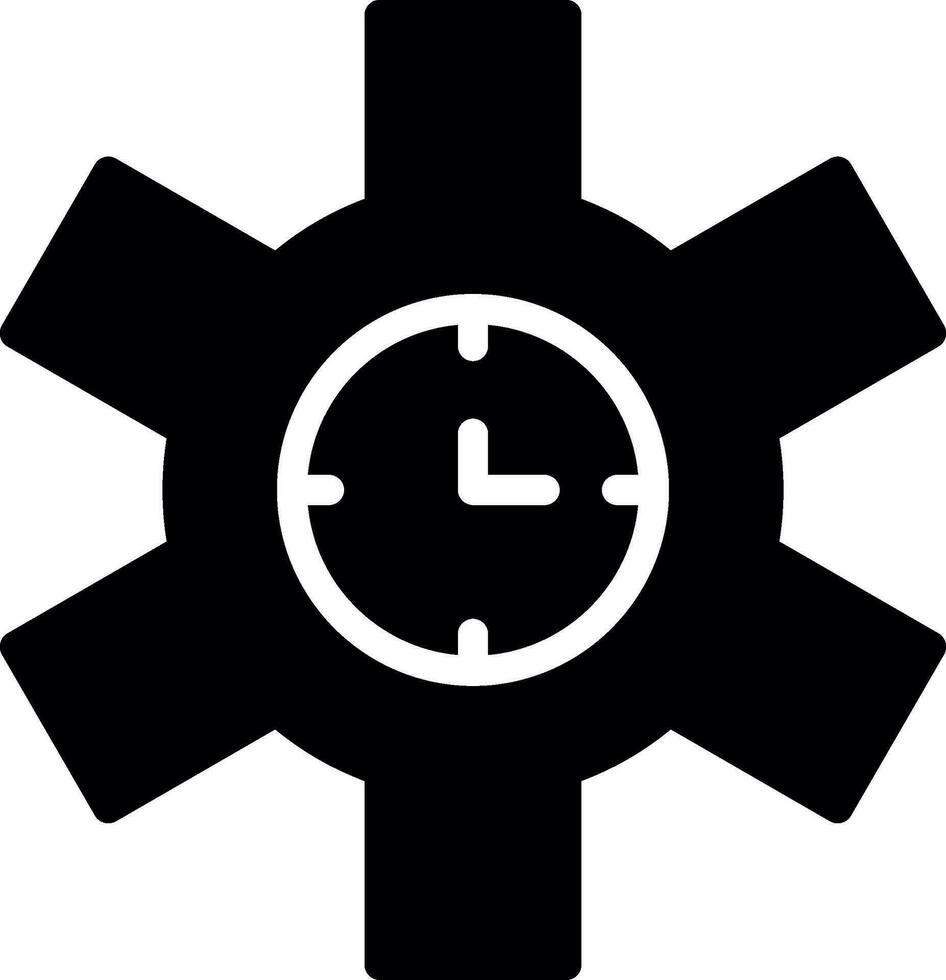 Zeit Verwaltung kreativ Symbol Design vektor