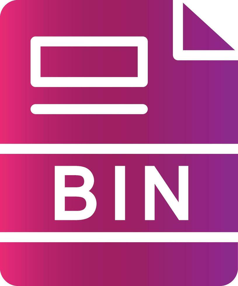 bin kreatives Icon-Design vektor