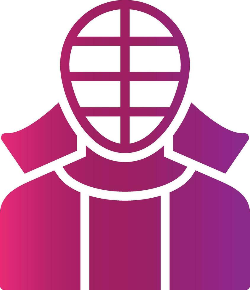 Kendo kreatives Icon-Design vektor