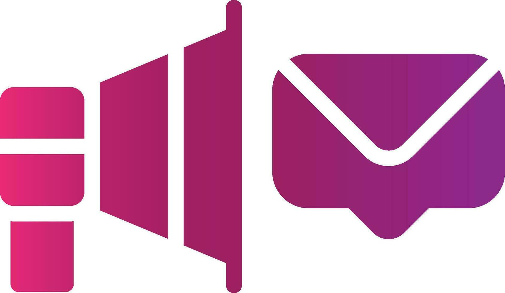 Email Direkte Marketing kreativ Symbol Design vektor