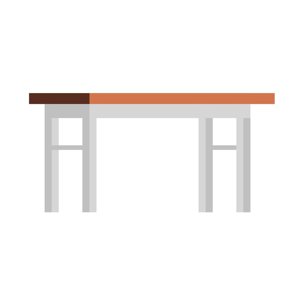 Büro moderner Tisch vektor