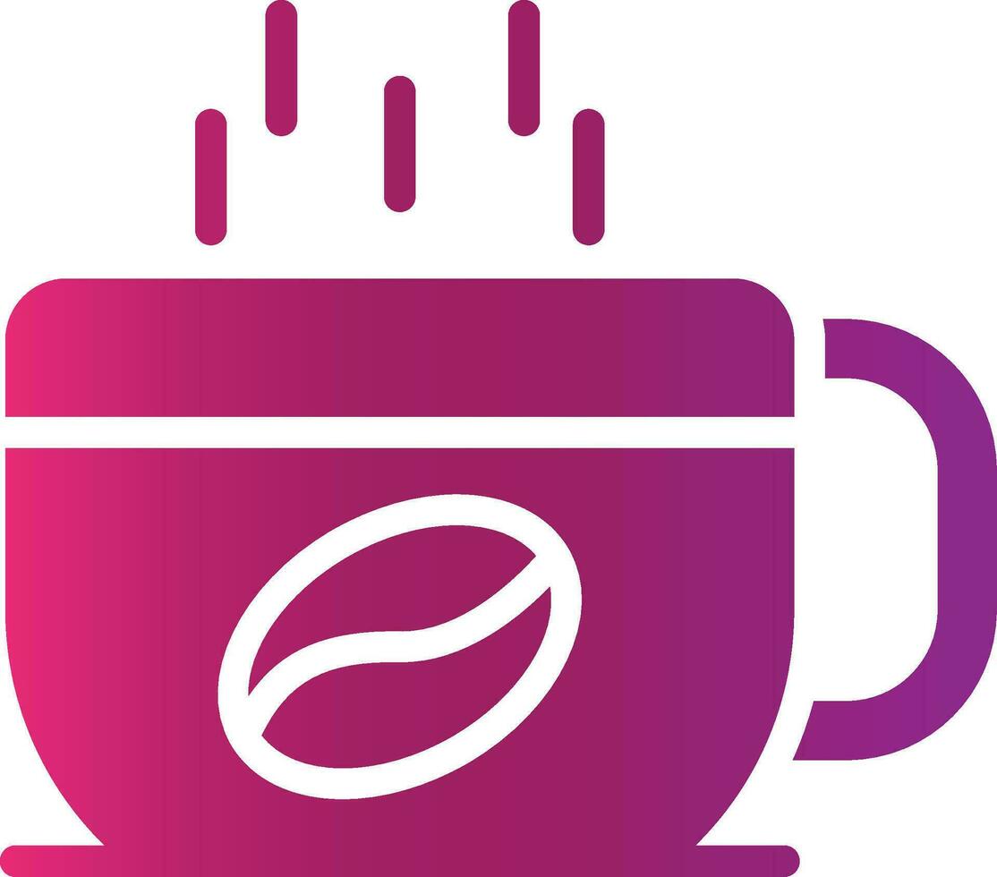 Kaffeetasse kreatives Icon-Design vektor