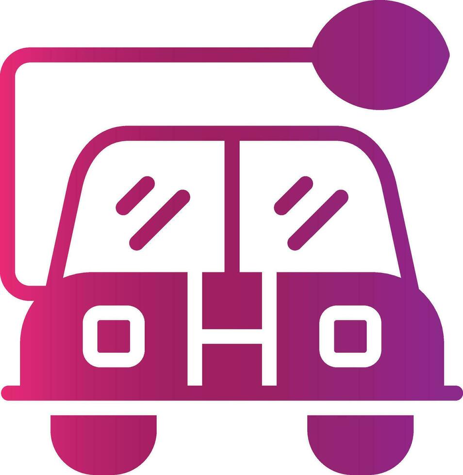 Öko Auto kreativ Symbol Design vektor