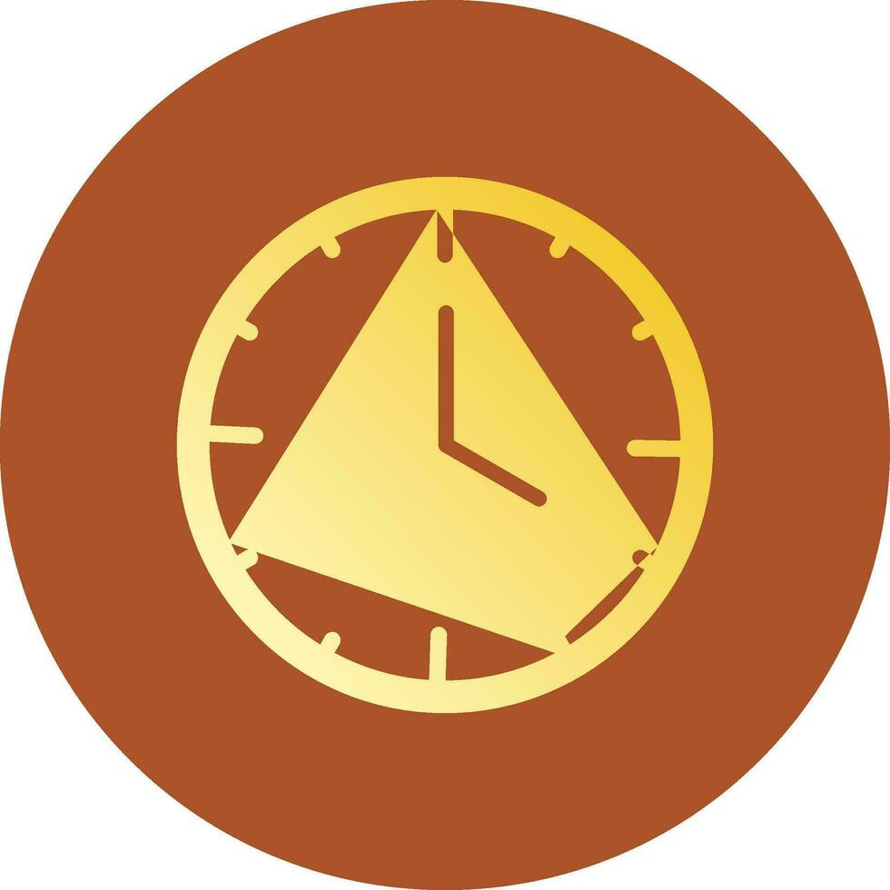 Uhr kreatives Icon-Design vektor