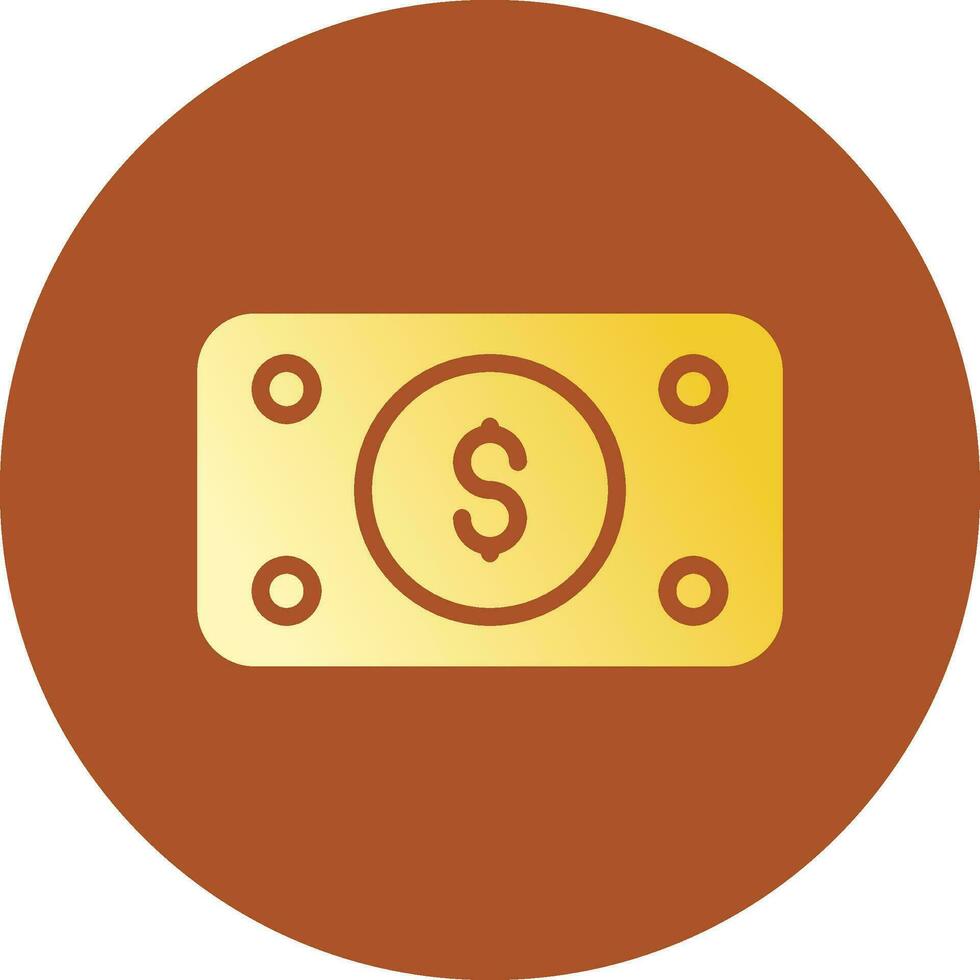 Geld Rechnung Welle kreativ Symbol Design vektor