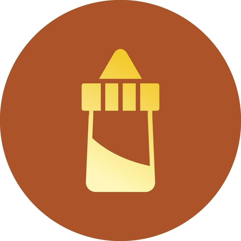 Ketchup kreatives Icon-Design vektor