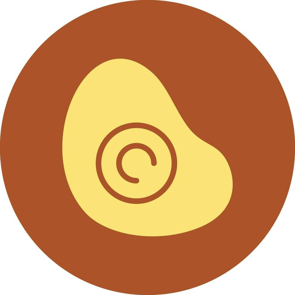 friterad ägg kreativ ikon design vektor