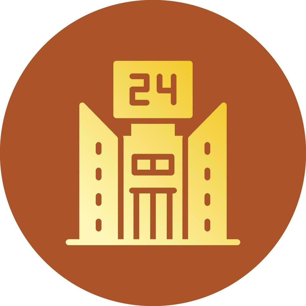 Hotel kreatives Icon-Design vektor