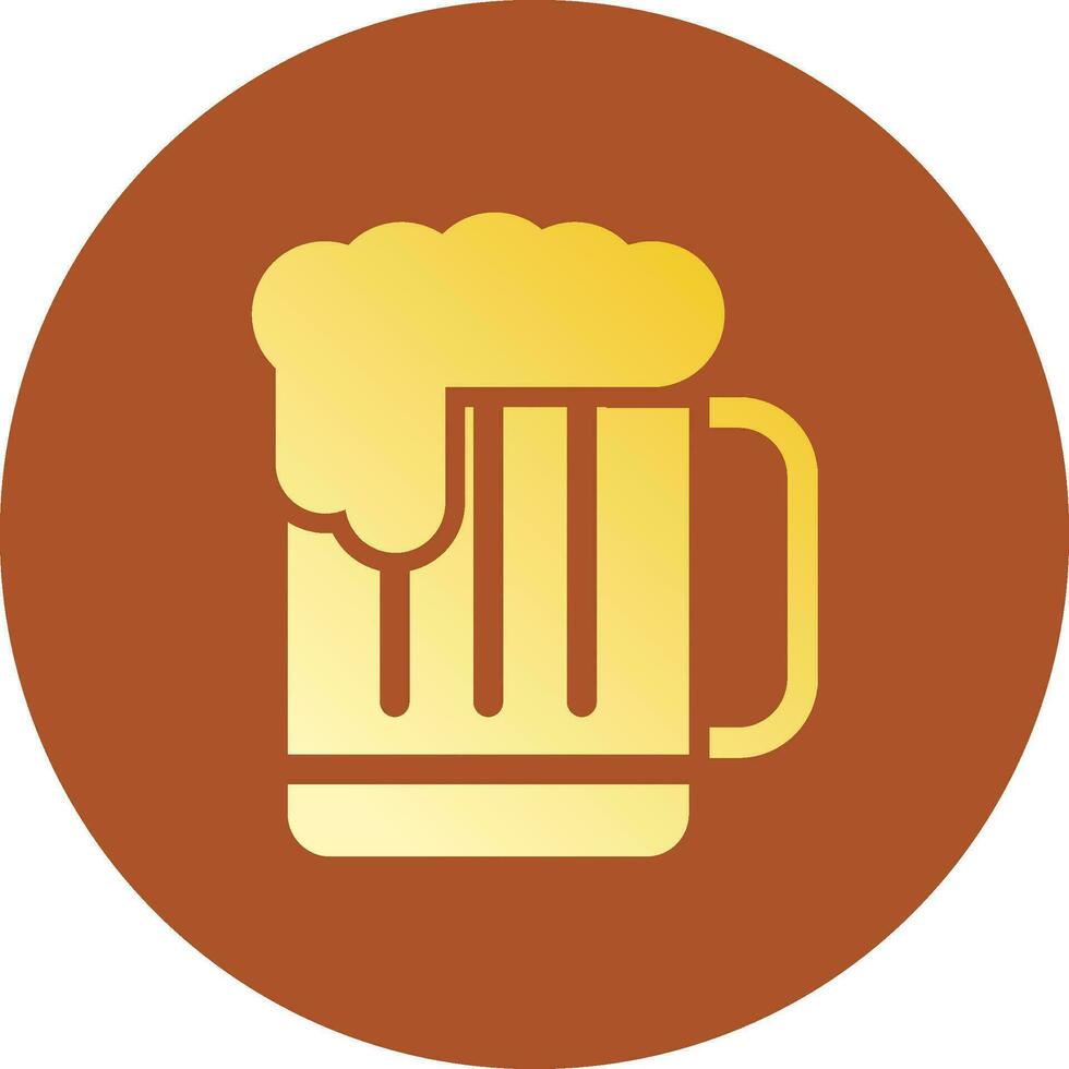 Bier kreatives Icon-Design vektor