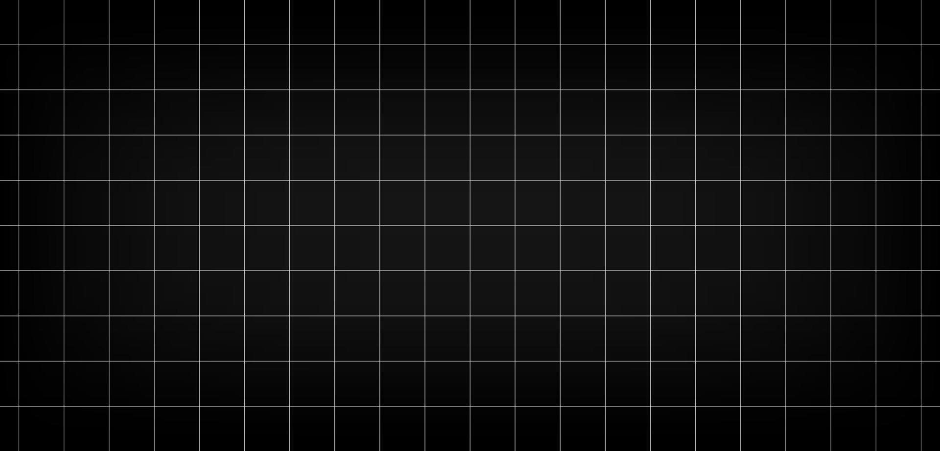 futuristischer digitaler Oberflächenraum leerer grau-schwarzer Farbhintergrund mit weißen Rasterraumlinienfarbflächen vektor