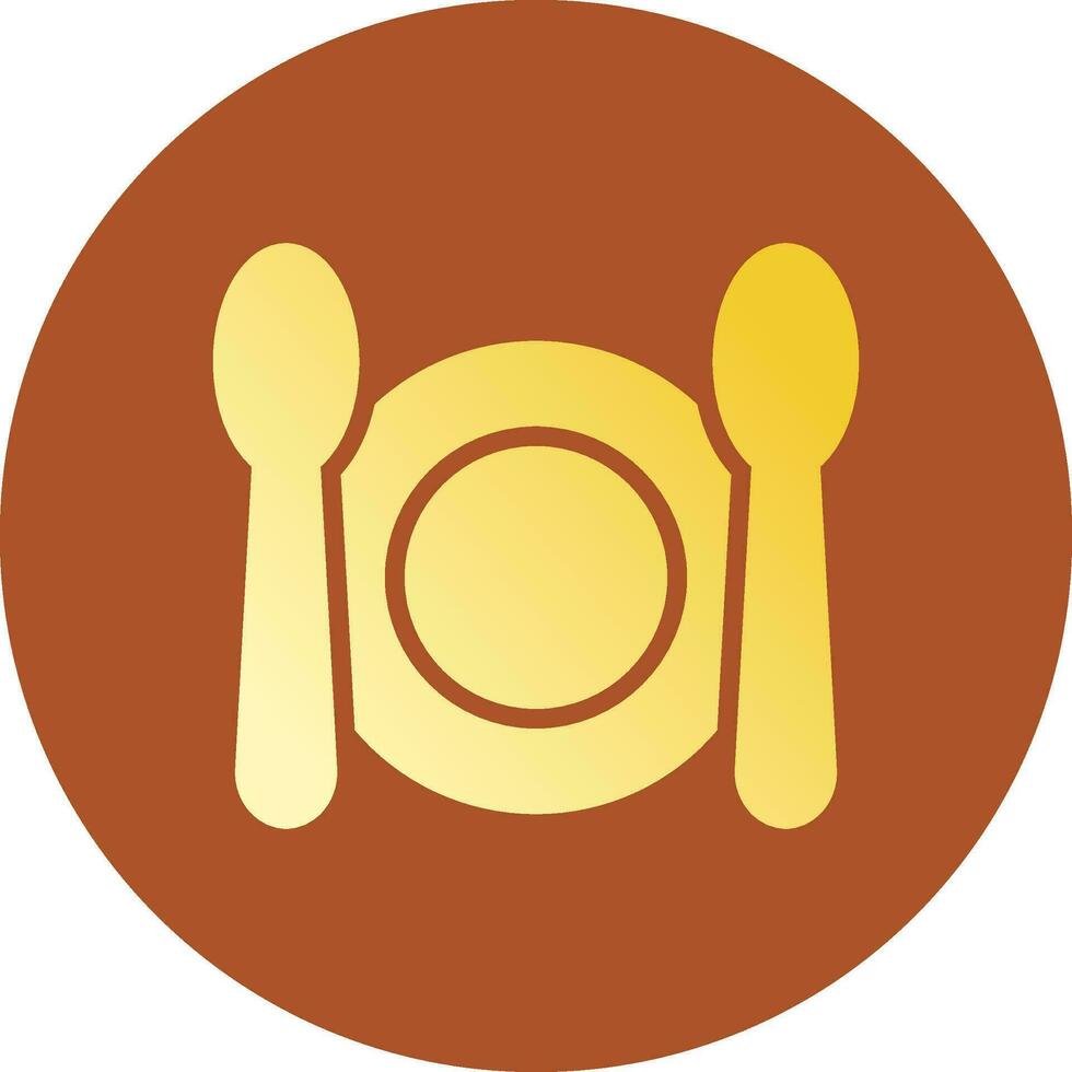 måltid kreativ ikon design vektor
