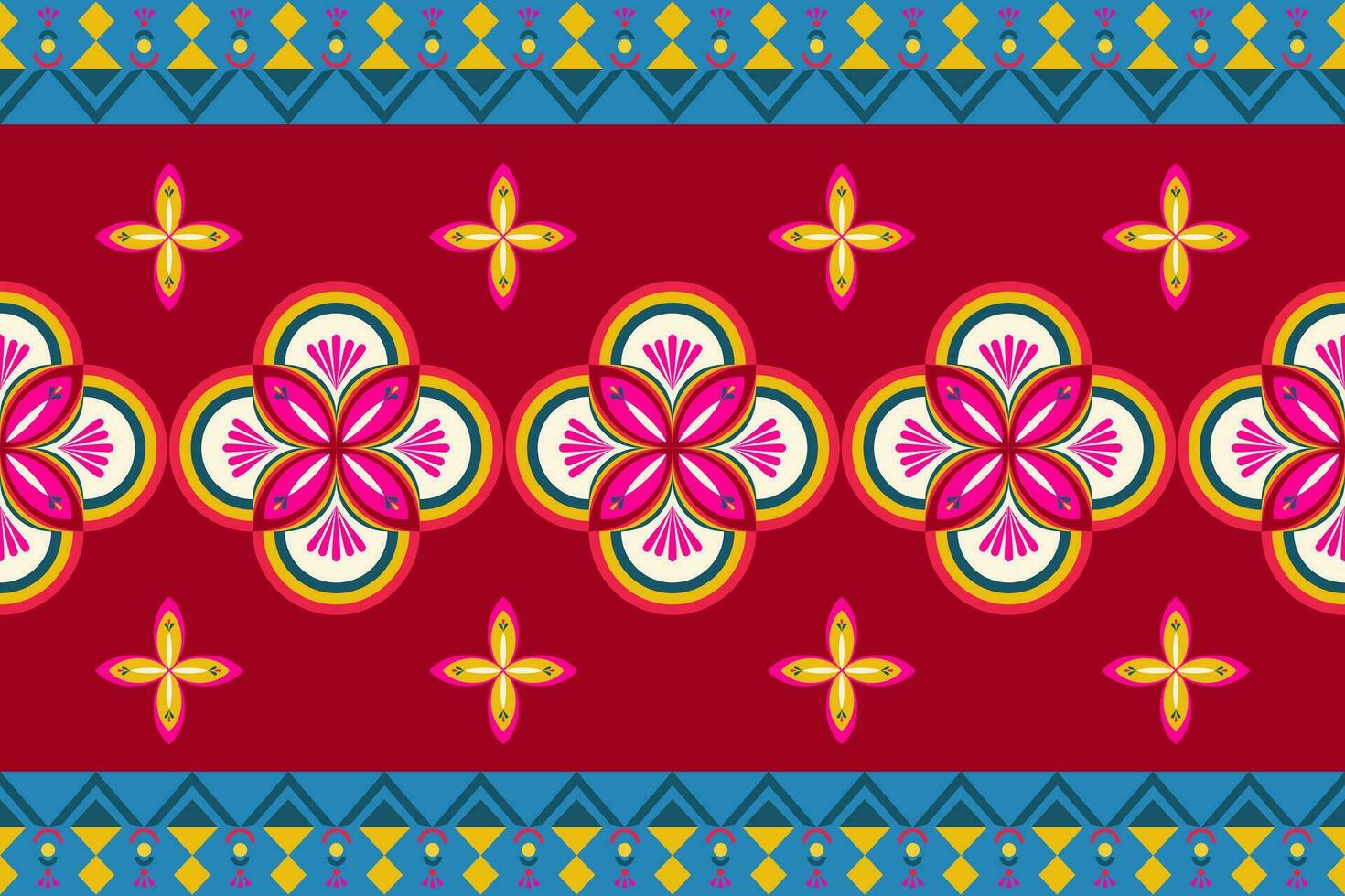 nahtlos ethnisch Muster. aztekisch Stil. Vektor Illustration.