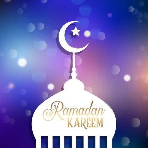 Ramadan Kareem bakgrund vektor