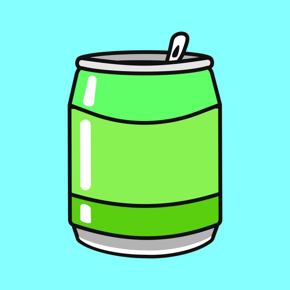 süß komisch Limonade. Vektor Hand gezeichnet Karikatur kawaii Charakter Illustration Symbol. isoliert auf Blau Hintergrund. Limonade Charakter Konzept