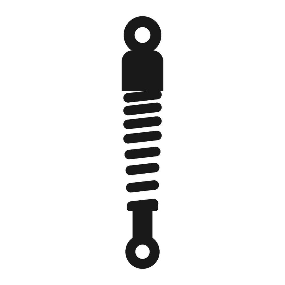 Schock Absorber Symbol Vektor