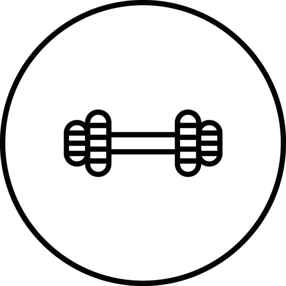 Hanteln Vektor Symbol