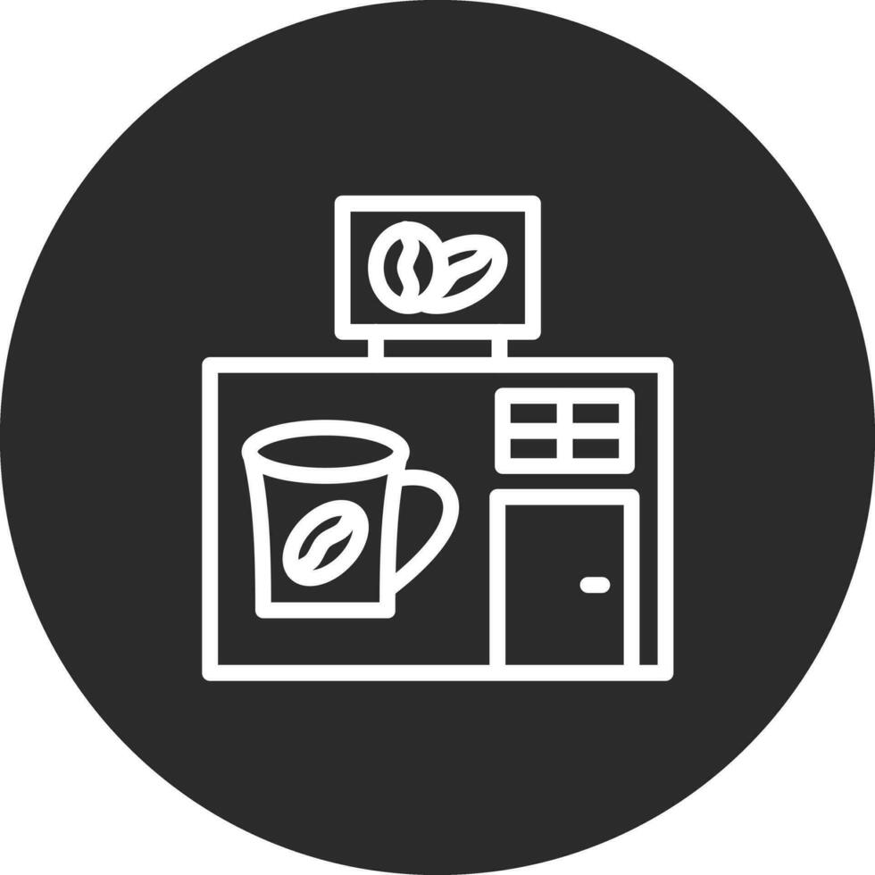 Kafé vektor ikon