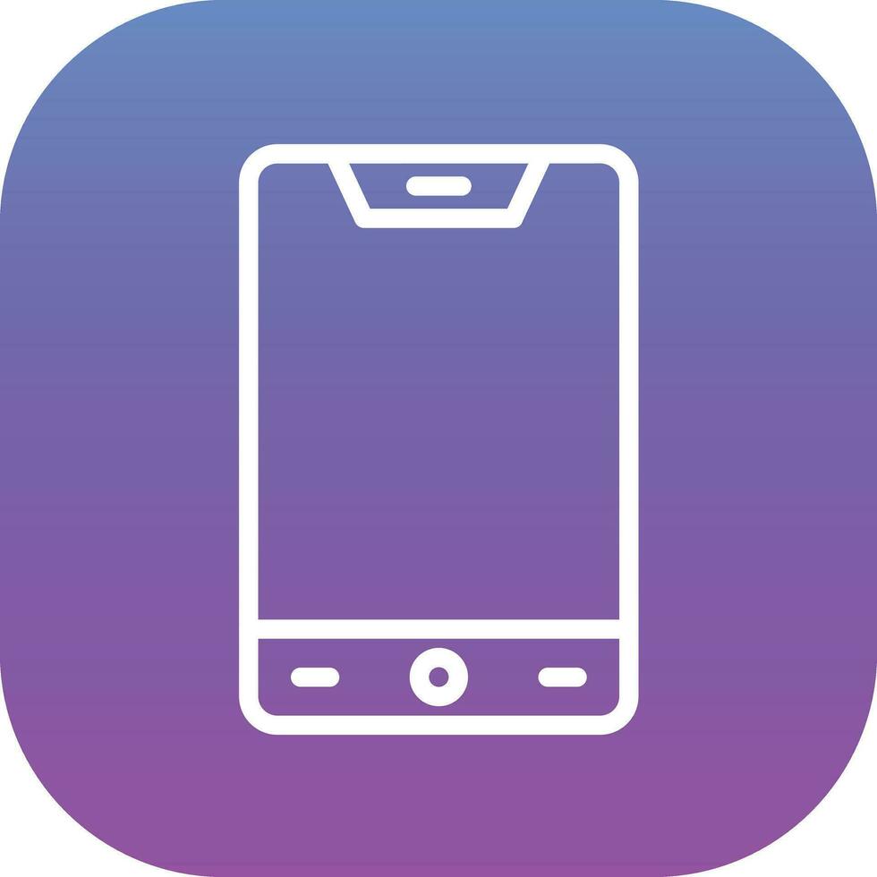 Smartphone-Vektorsymbol vektor