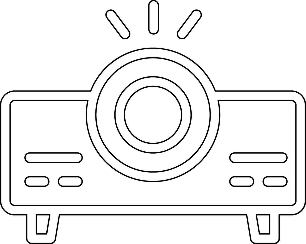 Video Beamer Vektor Symbol