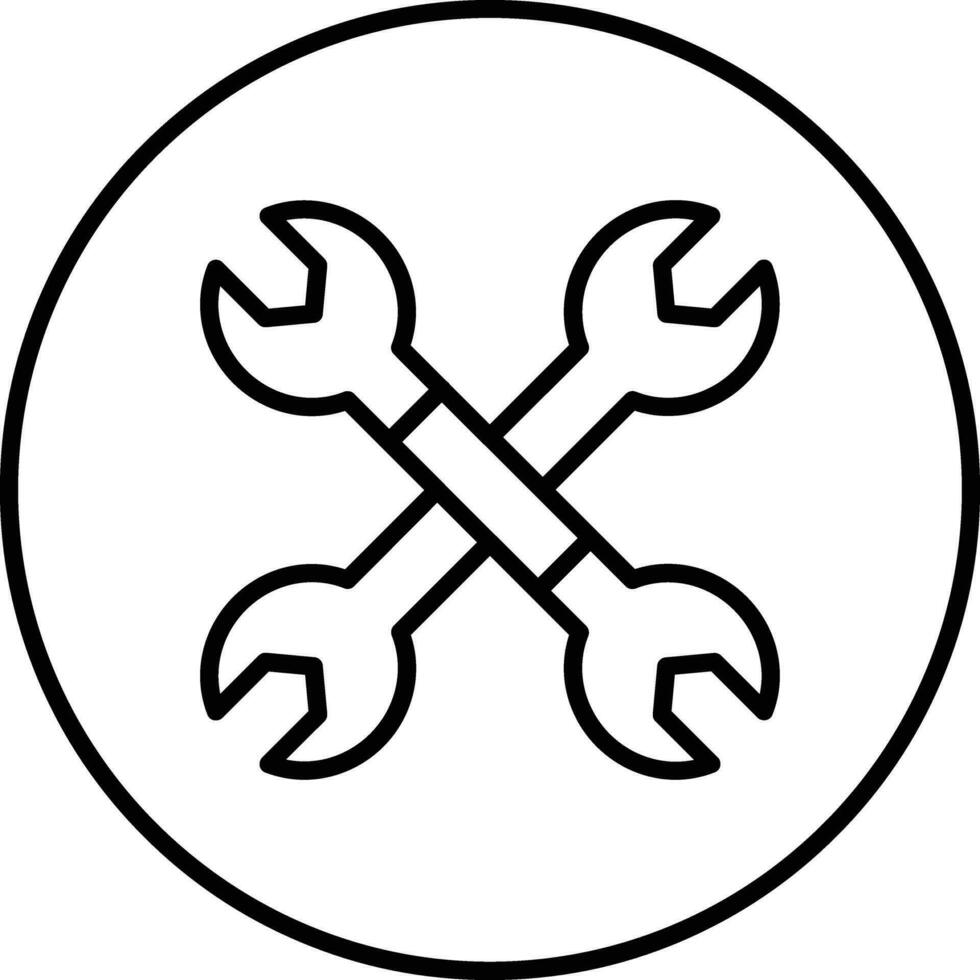 Schraubenschlüssel Vektor Icon