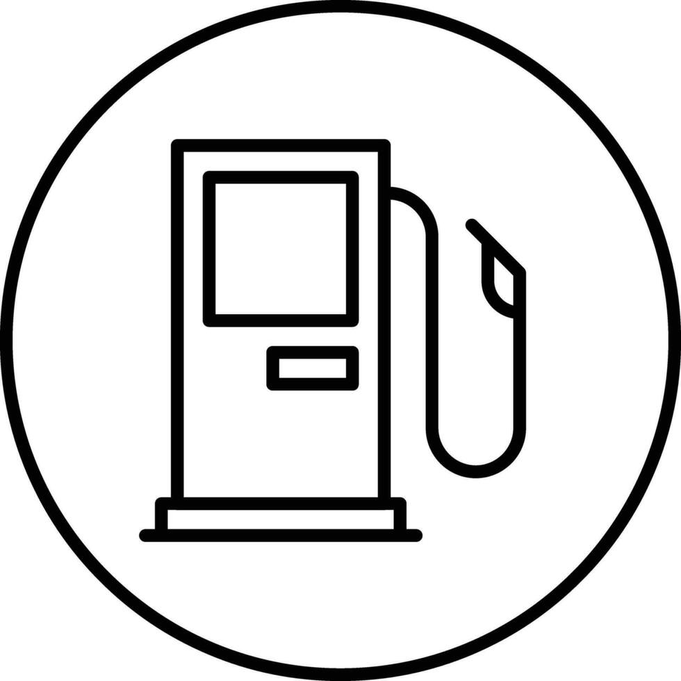 gas station vektor ikon