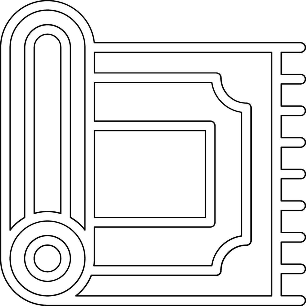 Teppich-Vektor-Symbol vektor