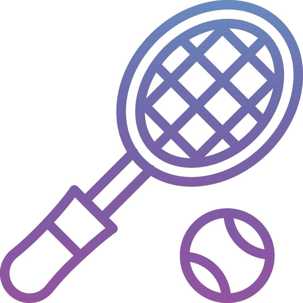 Tennis-Vektor-Symbol vektor