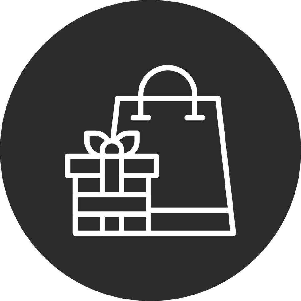 Geschenktüte Vektor-Symbol vektor