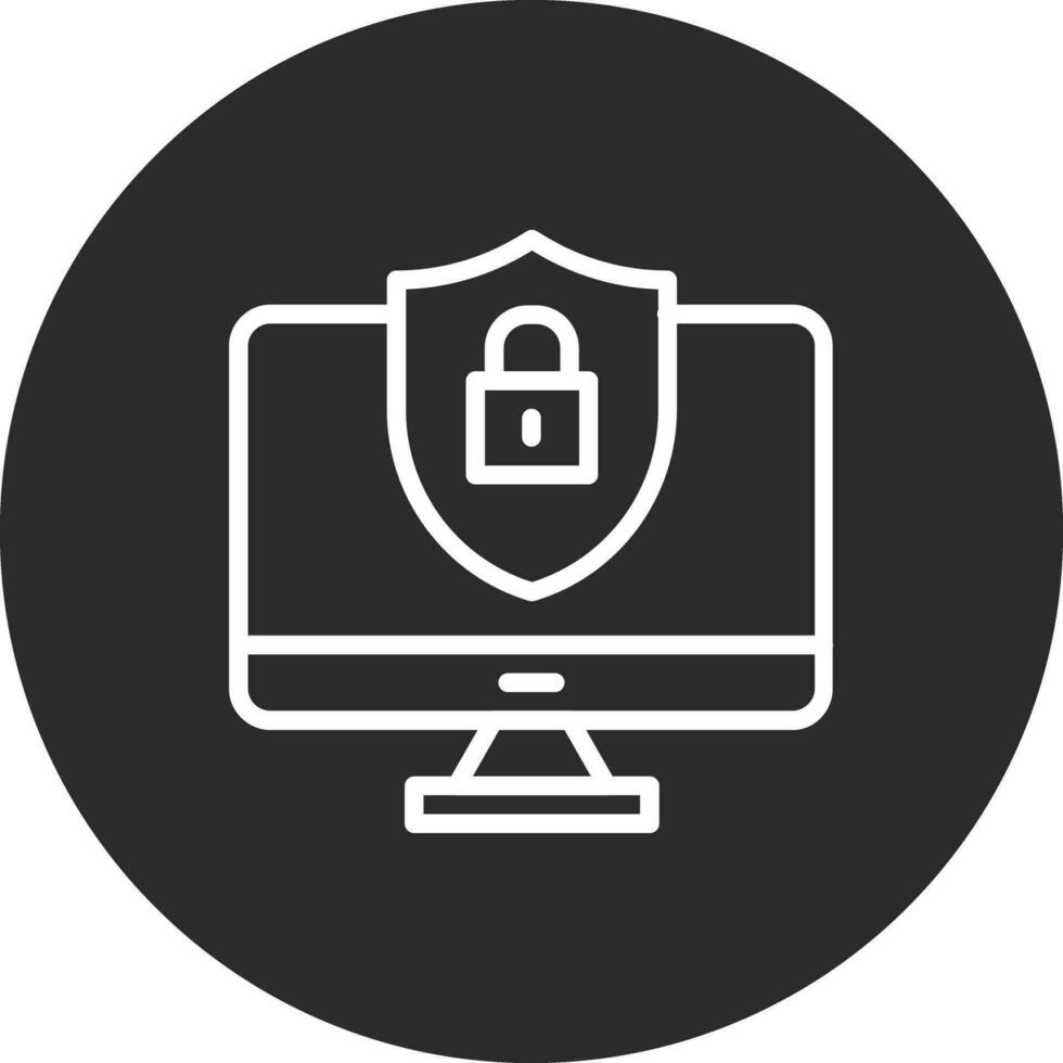 Computer Sicherheit Vektor Symbol