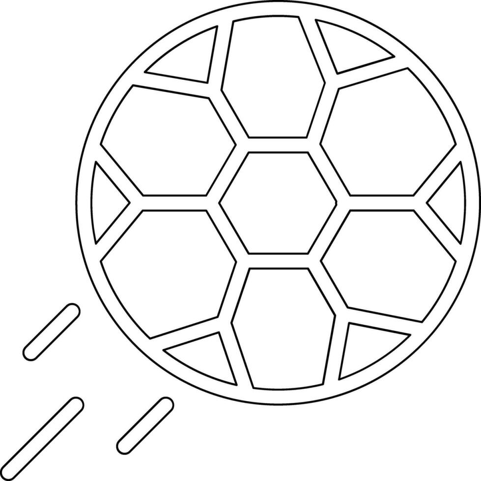 Fußball-Vektor-Symbol vektor