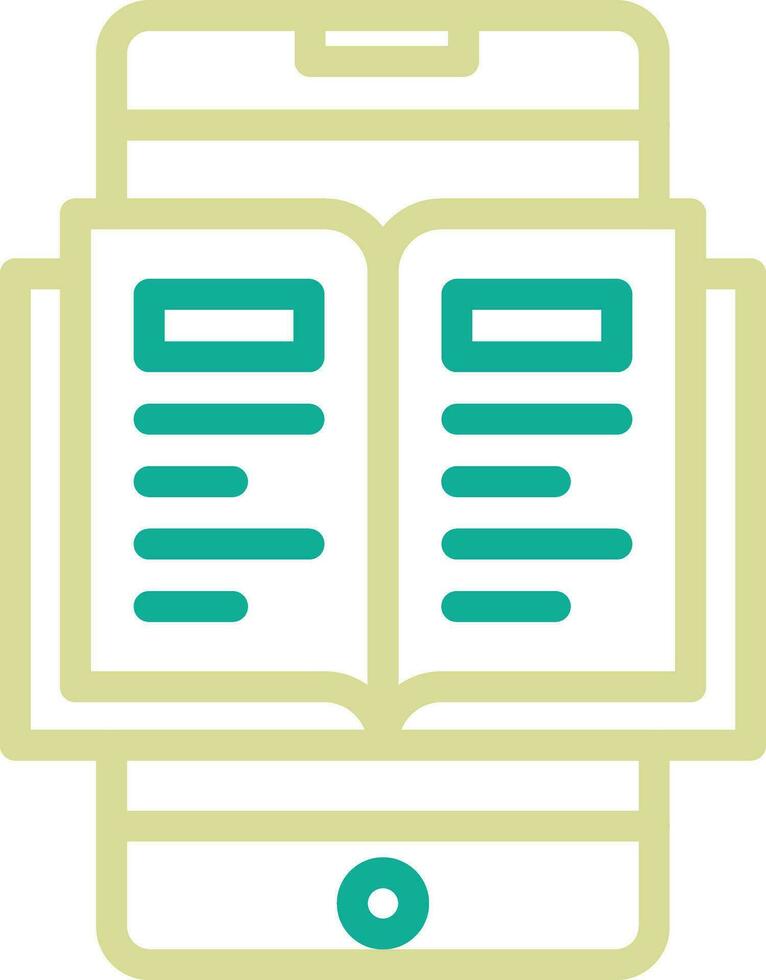 E-Book-Vektorsymbol vektor