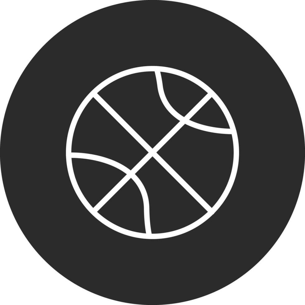 Basketball-Vektor-Symbol vektor