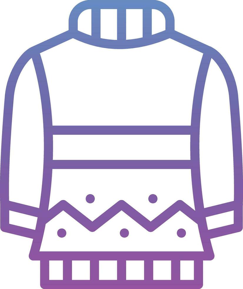 Pullover-Vektor-Symbol vektor