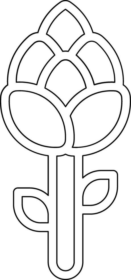 Spargel-Vektor-Symbol vektor