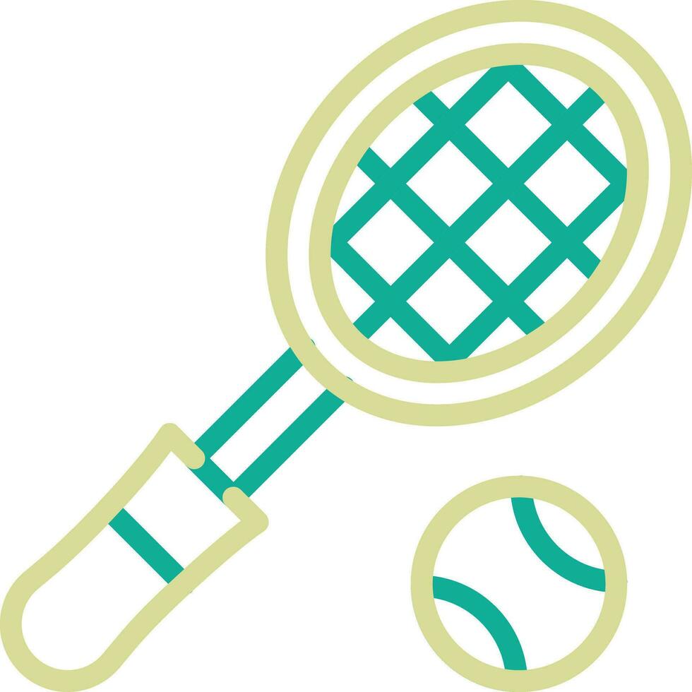 Tennis-Vektor-Symbol vektor