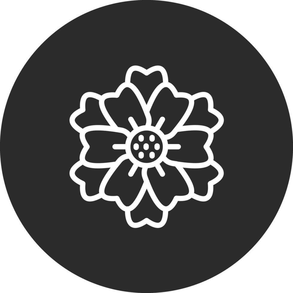 Minze Ringelblume Vektor Symbol