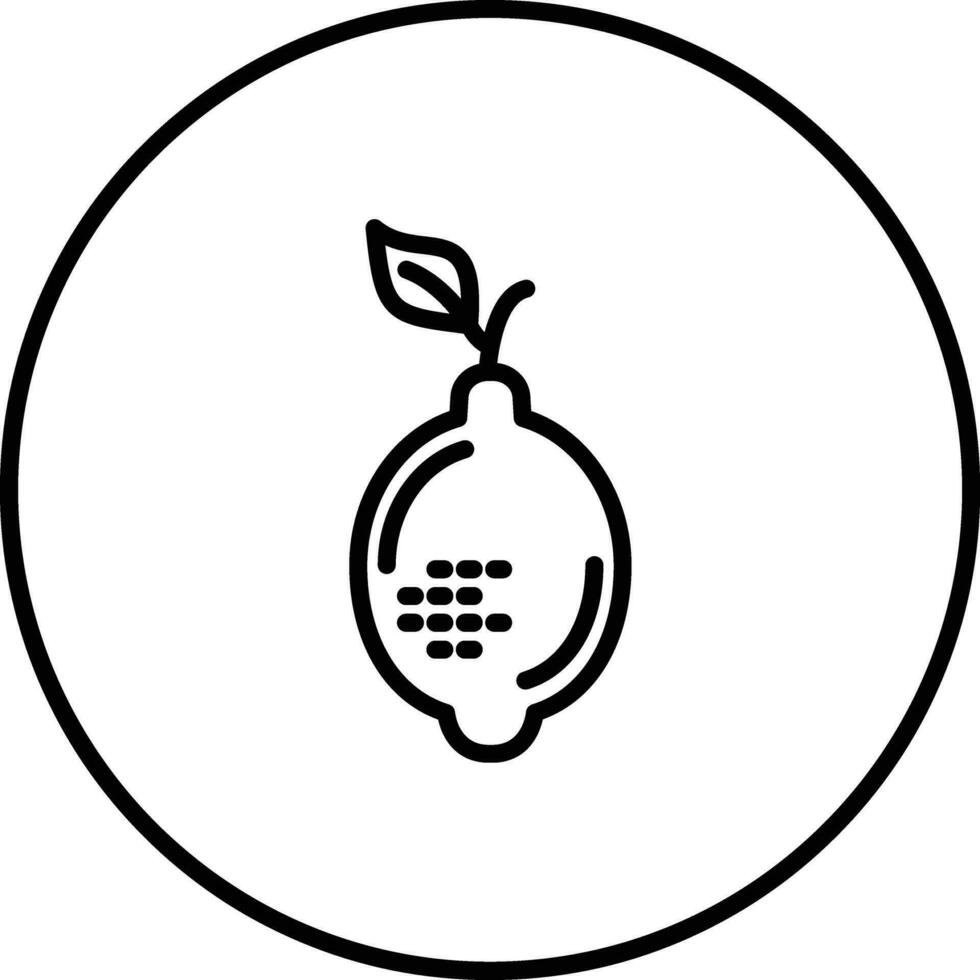citron- vektor ikon